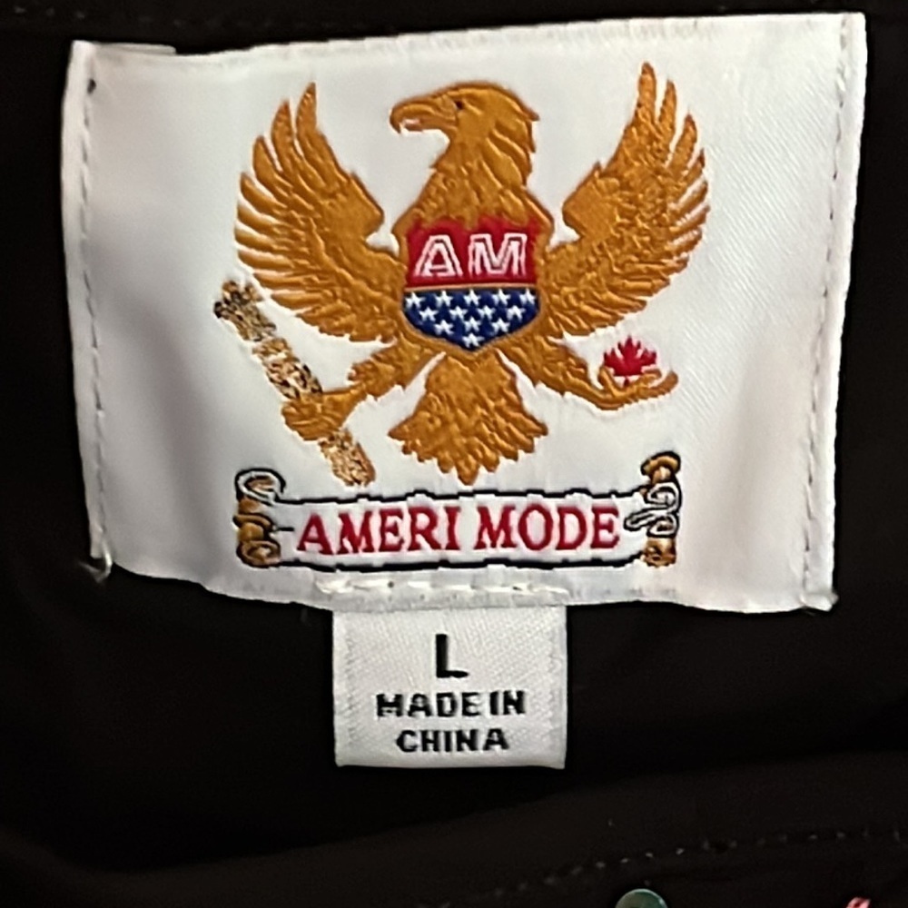 Ameri Mode Black Embroidered Floral Pattern Strap… - image 4